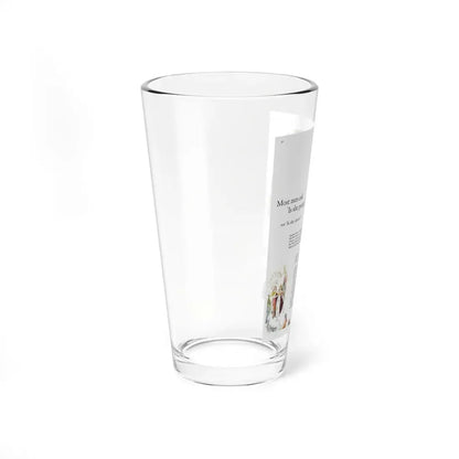 Palmolive ad, Ladies' Home Journal, June 1924 (Magazine Illustration) Pint Glass 16oz - Go Mug Yourself