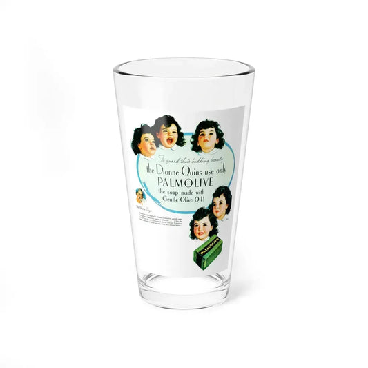 Palmolive ad, Liberty, November 21, 1936 (Magazine Illustration) Pint Glass 16oz 16oz - Go Mug Yourself