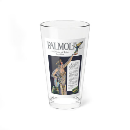 Palmolive ad, McCall's, March 1919 (Magazine Illustration) Pint Glass 16oz-16oz-Go Mug Yourself