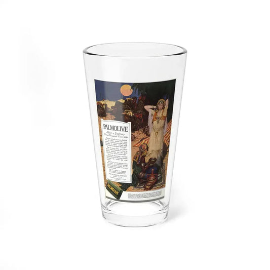 Palmolive adv, Ladies' Home Journal, April 1919 (Magazine Illustration) Pint Glass 16oz 16oz - Go Mug Yourself