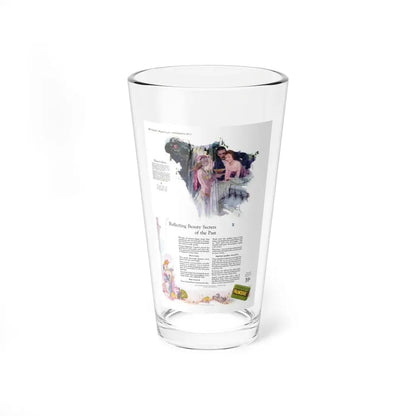 Palmolive adv,  McCalls Magazine, November 1923 (Magazine Illustration) Pint Glass 16oz 16oz - Go Mug Yourself