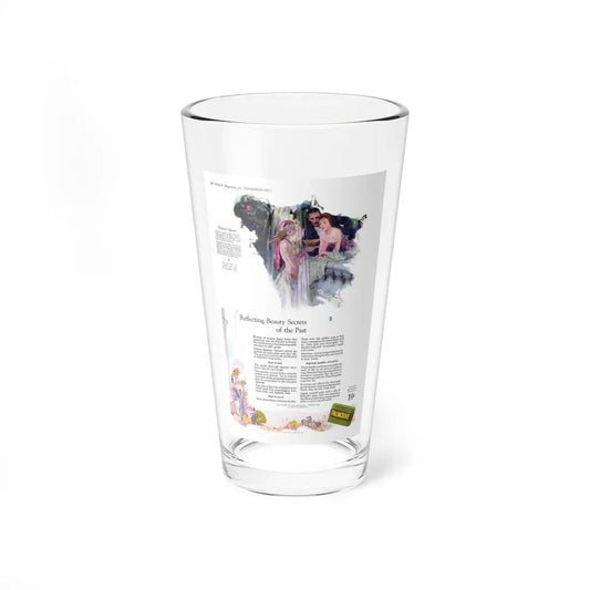 Palmolive adv,  McCalls Magazine, November 1923 (Magazine Illustration) Pint Glass 16oz 16oz - Go Mug Yourself