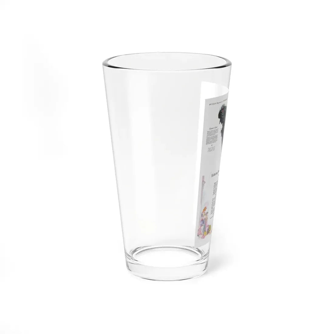 Palmolive adv,  McCalls Magazine, November 1923 (Magazine Illustration) Pint Glass 16oz - Go Mug Yourself