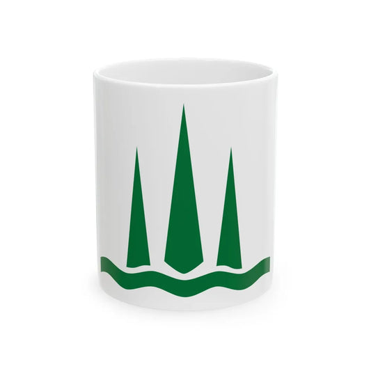 Palupera valla lipp (Estonia) White Coffee Mug 11oz - Go Mug Yourself
