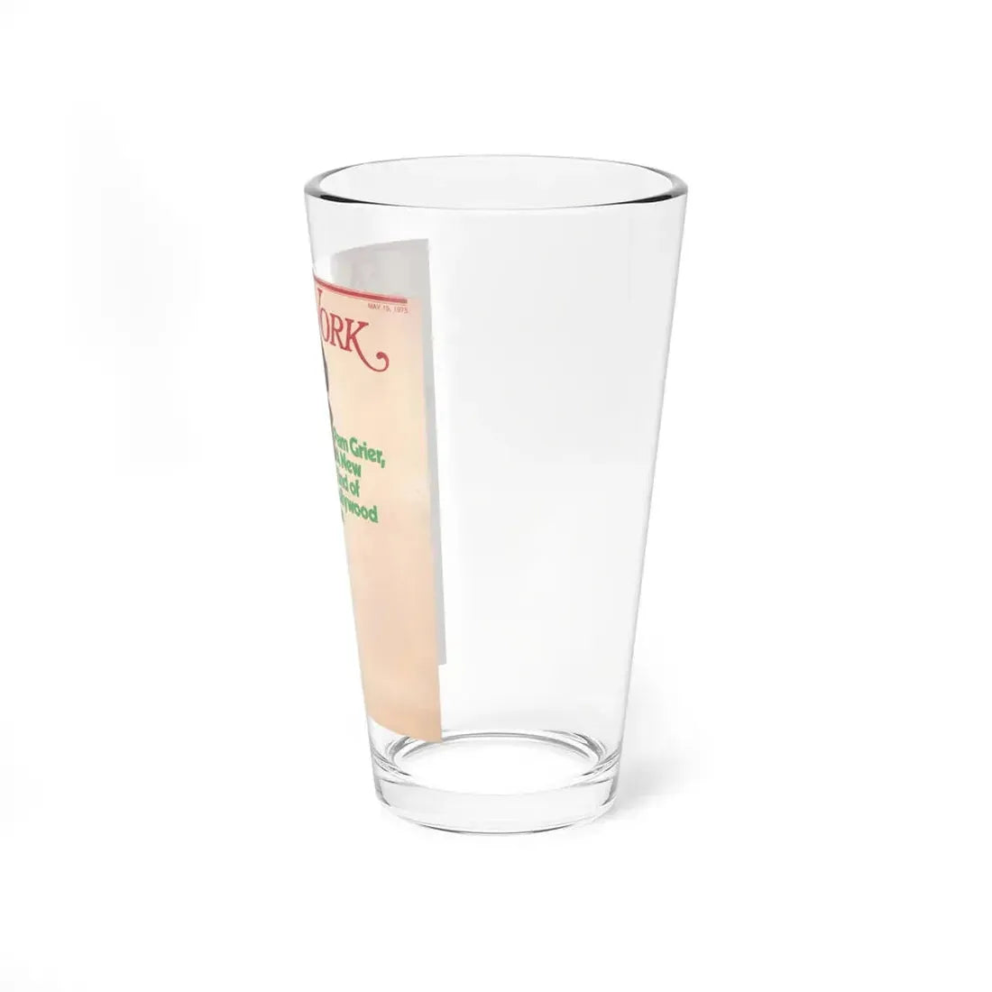 Pam Grier #06 (Vintage Female Icon) Pint Glass 16oz - Go Mug Yourself