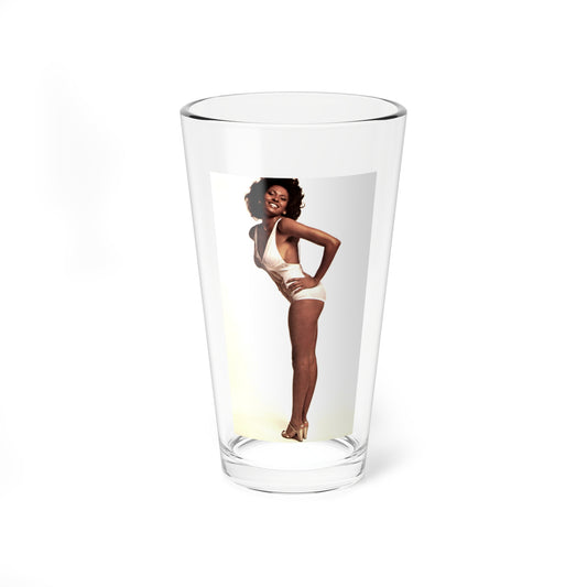 Pam Grier #11 (Vintage Female Icon) Pint Glass 16oz-16oz-Go Mug Yourself