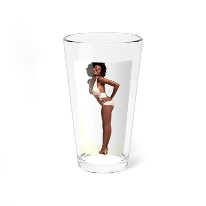 Pam Grier #11 (Vintage Female Icon) Pint Glass 16oz 16oz - Go Mug Yourself