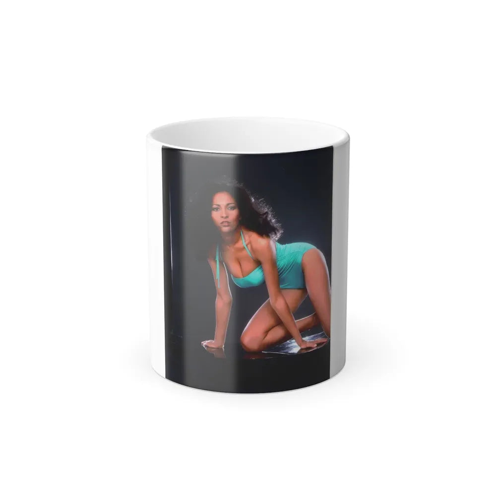 Pam Grier #21 (Vintage Female Icons) Color Changing Mug 11oz-11oz-Go Mug Yourself