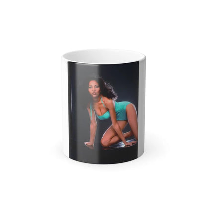 Pam Grier #21 (Vintage Female Icons) Color Changing Mug 11oz-11oz-Go Mug Yourself
