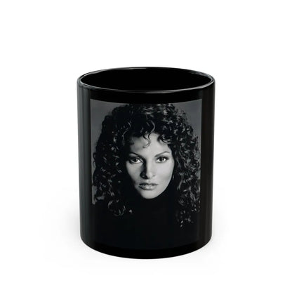 Pam Grier #27 (Vintage Female Icon) Black Coffee Mug-11oz-Go Mug Yourself