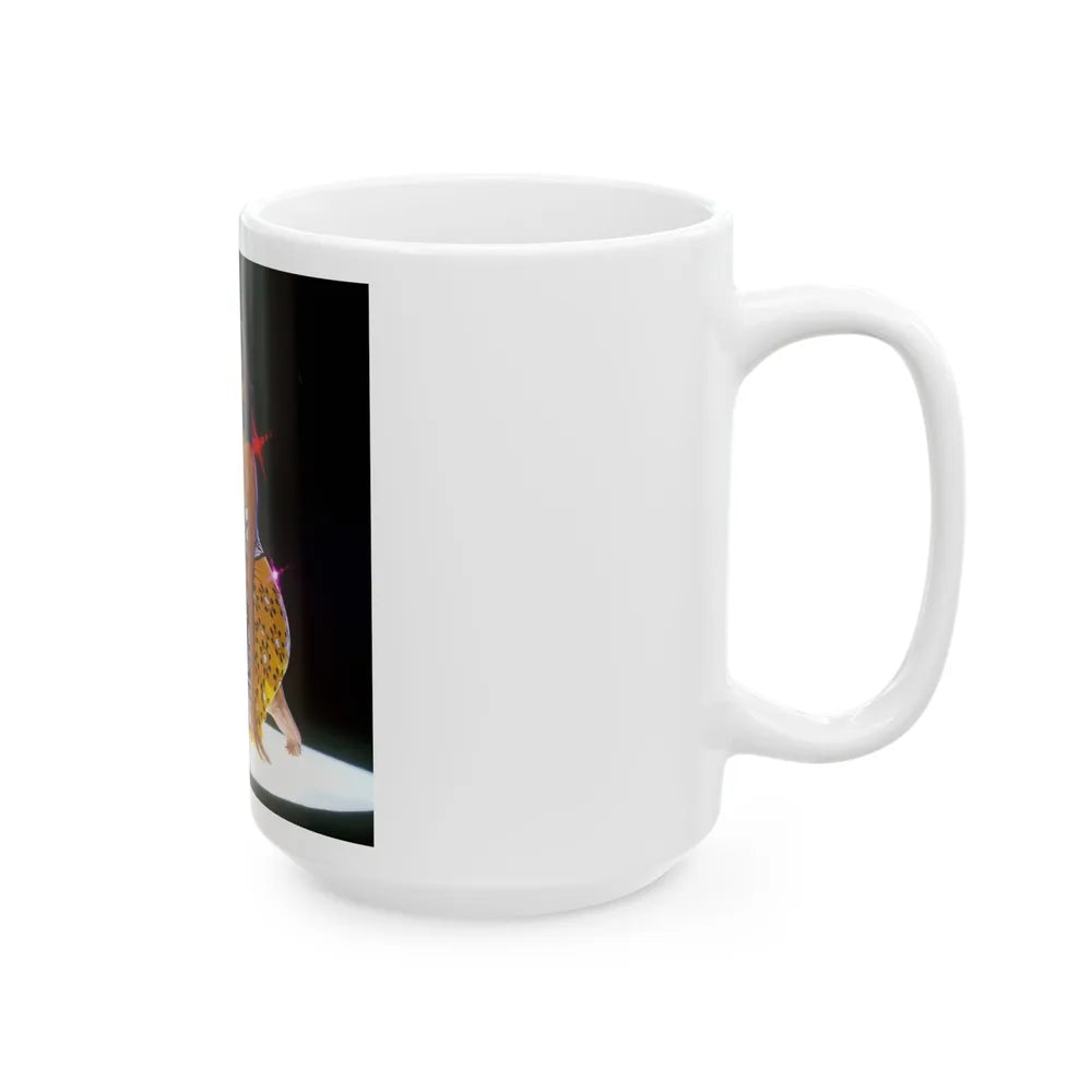 Pam Grier #29 (Vintage Female Icon) White Coffee Mug-Go Mug Yourself