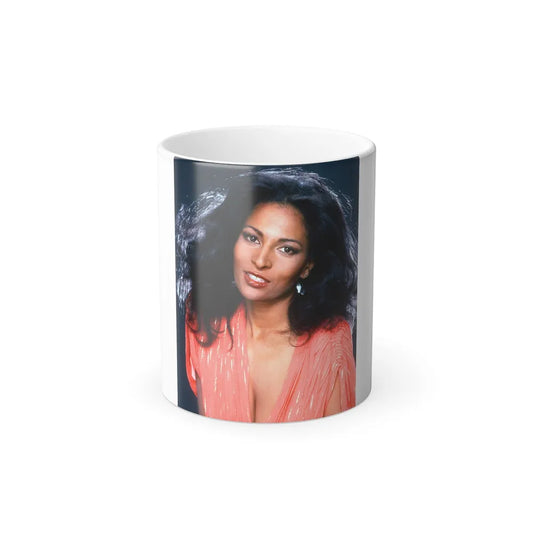 Pam Grier #30 (Vintage Female Icons) Color Changing Mug 11oz-11oz-Go Mug Yourself