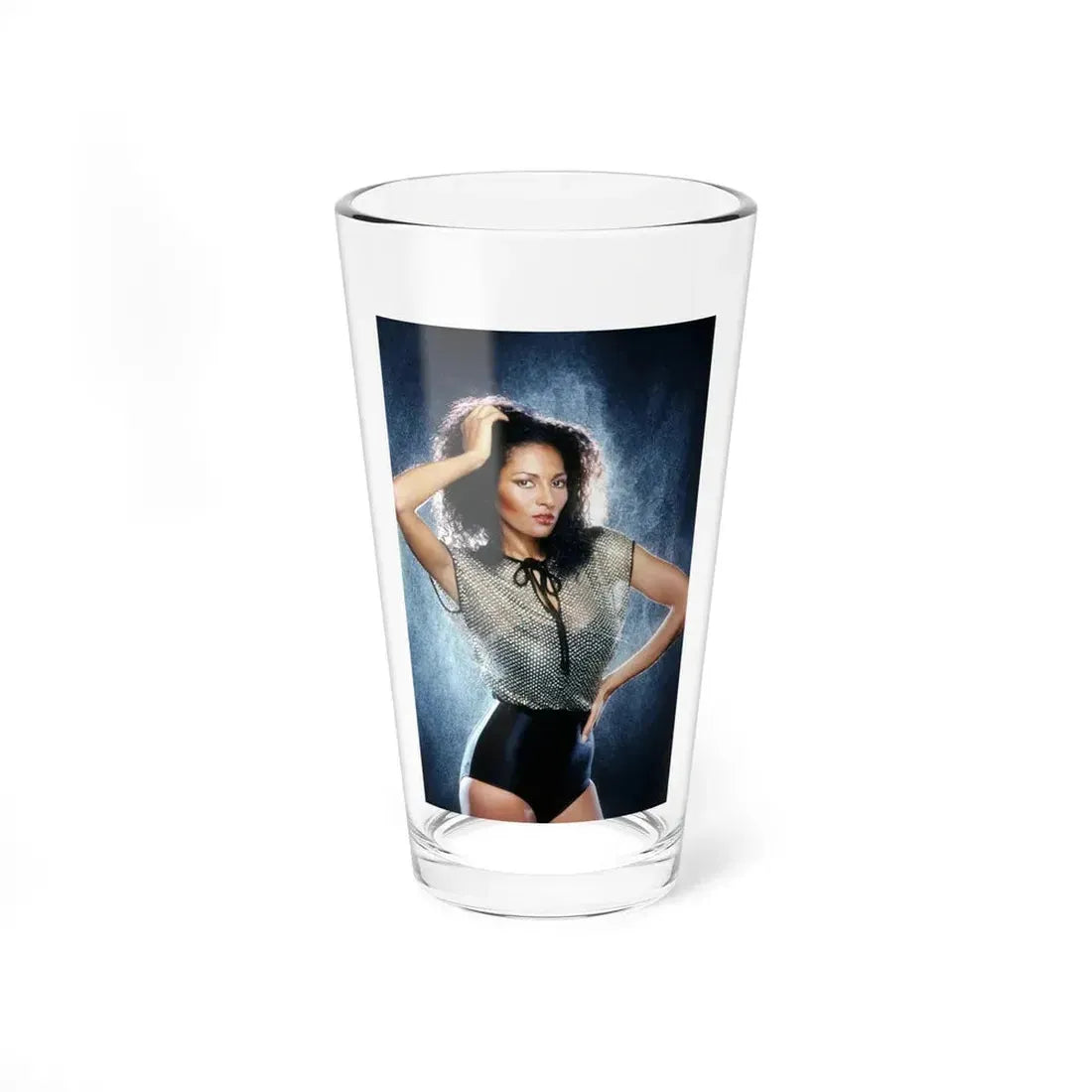 Pam Grier #31 (Vintage Female Icon) Pint Glass 16oz 16oz - Go Mug Yourself