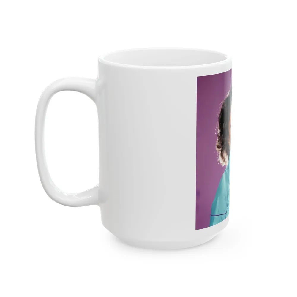 Pam Grier #32 (Vintage Female Icon) White Coffee Mug-Go Mug Yourself