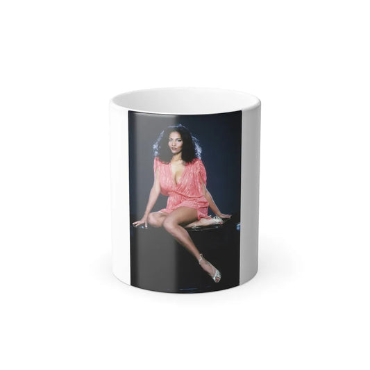 Pam Grier #34 (Vintage Female Icons) Color Changing Mug 11oz-11oz-Go Mug Yourself