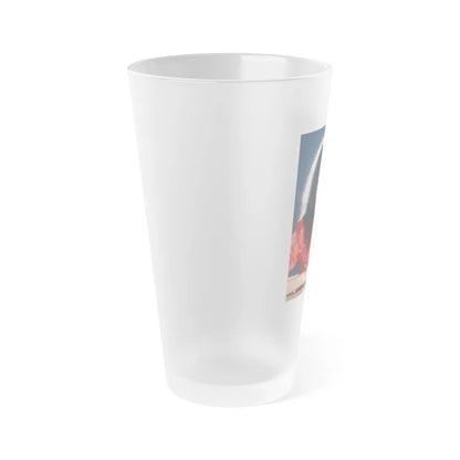 Pam Grier #35 (Vintage Female Icon) Frosted Pint Glass 16oz-Go Mug Yourself