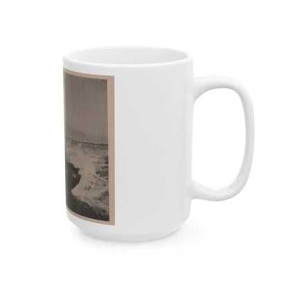 Pamela Duncan #18 - Night and Day Oversized Mag. Feb. '55 - 1 Cropped B&W Photo (Vintage Female Icon) White Coffee Mug - Go Mug Yourself