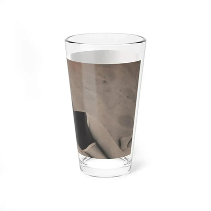 Pamela Duncan #20 - Night and Day Oversized Mag. Feb. '55 - 1 Cropped B&W Photo (Vintage Female Icon) Pint Glass 16oz - Go Mug Yourself