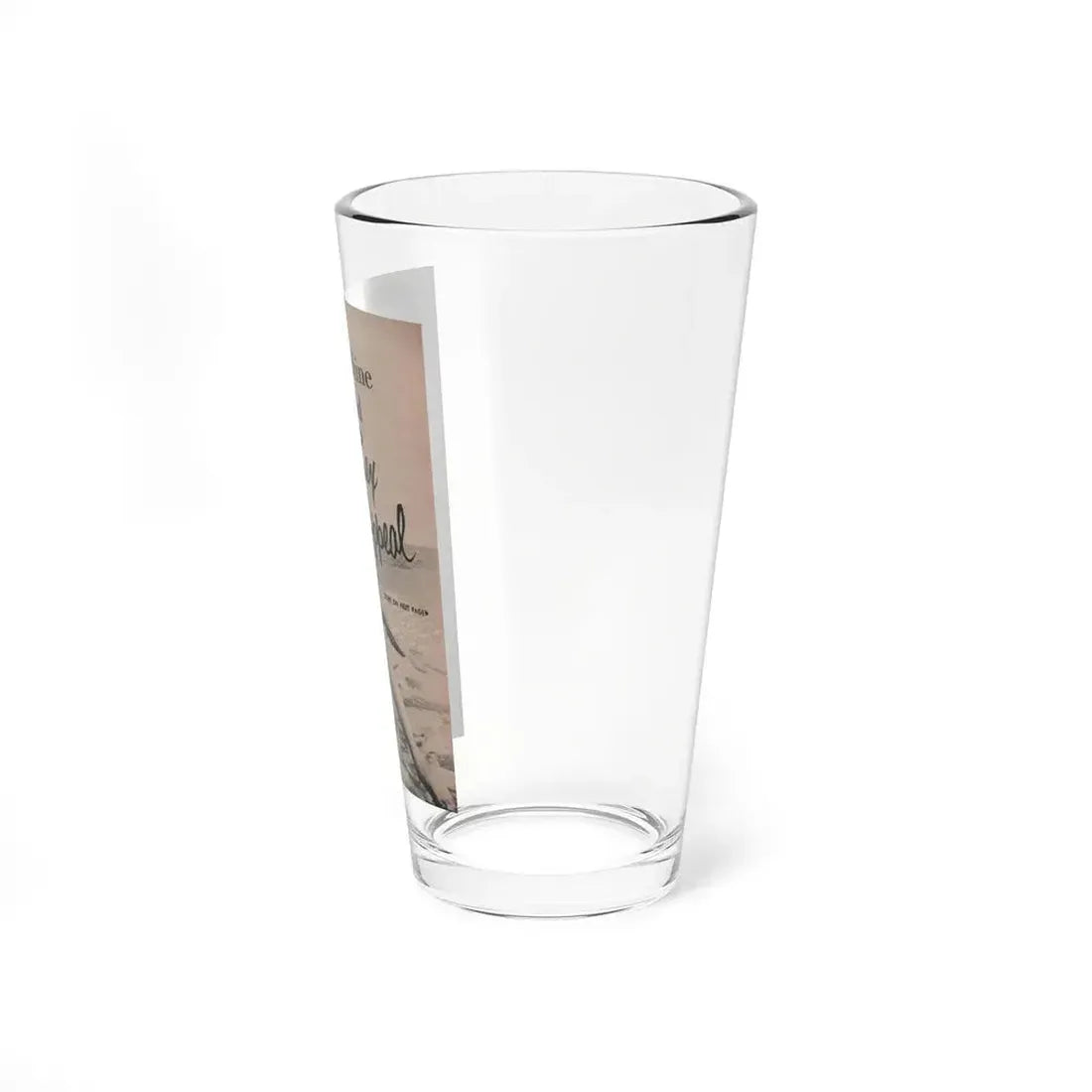 Pamela Duncan #23 - PHOTO Digest Mag. March '55 - 1 B&W Photo (Vintage Female Icon) Pint Glass 16oz - Go Mug Yourself