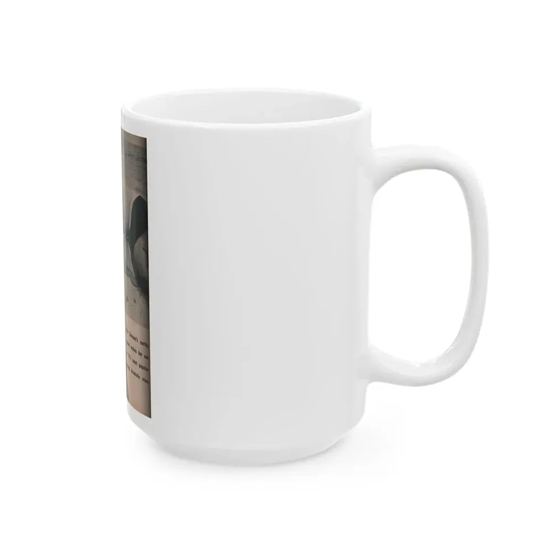 Pamela Duncan #24 - PHOTO Digest Mag. March '55 - 1 B&W Photo (Vintage Female Icon) White Coffee Mug - Go Mug Yourself