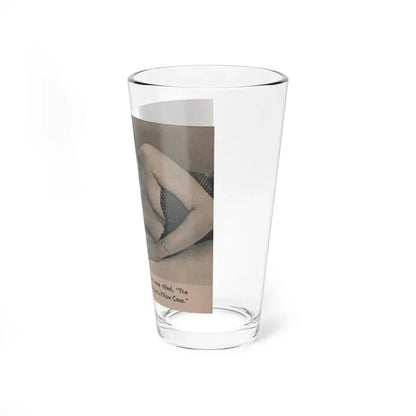 Pamela Duncan #31 - GALA Mag. March '56 - 1 Small B&W Photo (Vintage Female Icon) Pint Glass 16oz - Go Mug Yourself
