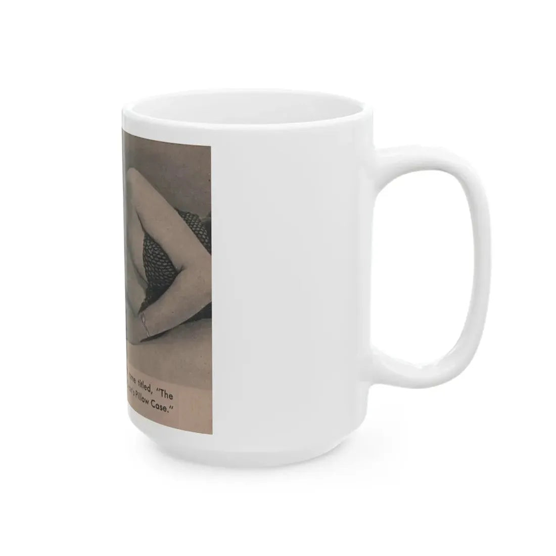 Pamela Duncan #31 - GALA Mag. March '56 - 1 Small B&W Photo (Vintage Female Icon) White Coffee Mug - Go Mug Yourself