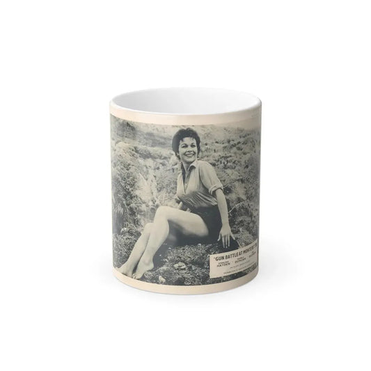 Pamela Duncan #33 (Vintage Female Icon) Color Changing Mug 11oz 11oz - Go Mug Yourself