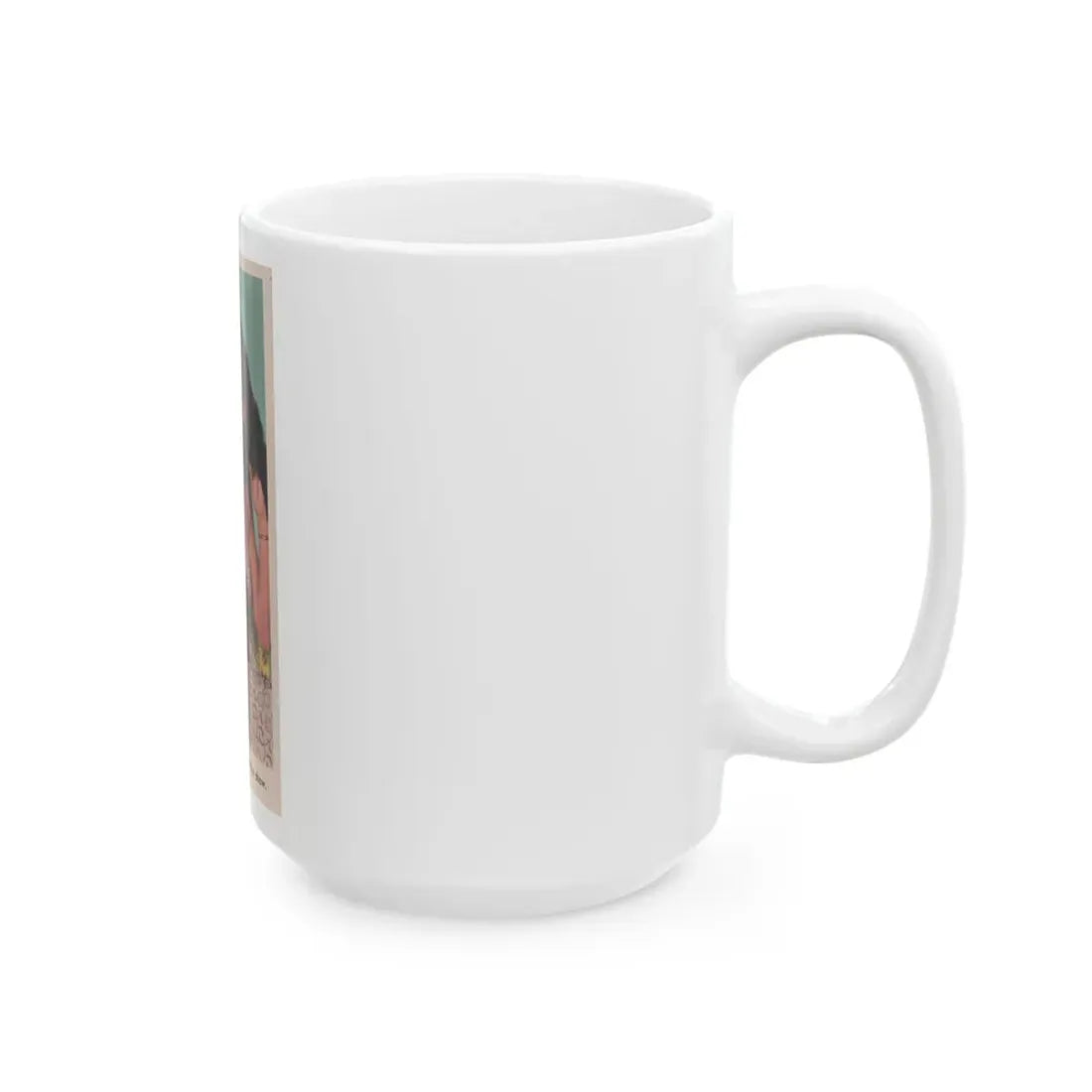 Pamela Duncan #34 - 2.25x4 Clipping (Vintage Female Icon) White Coffee Mug - Go Mug Yourself