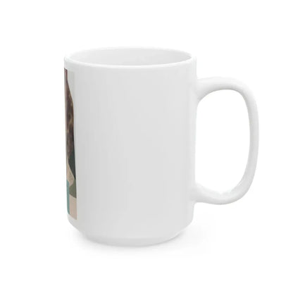 Pamela Duncan #36 - 2.5x4 Clipping (Vintage Female Icon) White Coffee Mug - Go Mug Yourself