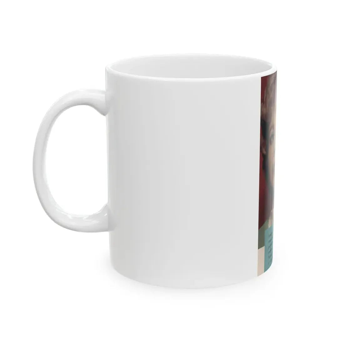 Pamela Duncan #36 - 2.5x4 Clipping (Vintage Female Icon) White Coffee Mug - Go Mug Yourself