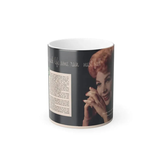 Pamela Duncan #37 - 7x10 (Vintage Female Icon) Color Changing Mug 11oz 11oz - Go Mug Yourself