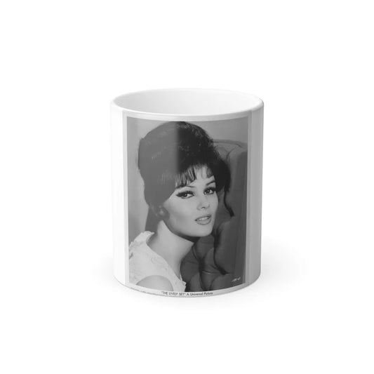 Pamela Tiffin #05 (Vintage Female Icons) Color Changing Mug 11oz-11oz-Go Mug Yourself
