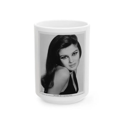 Pamela Tiffin #07 (Vintage Female Icon) White Coffee Mug-15oz-Go Mug Yourself