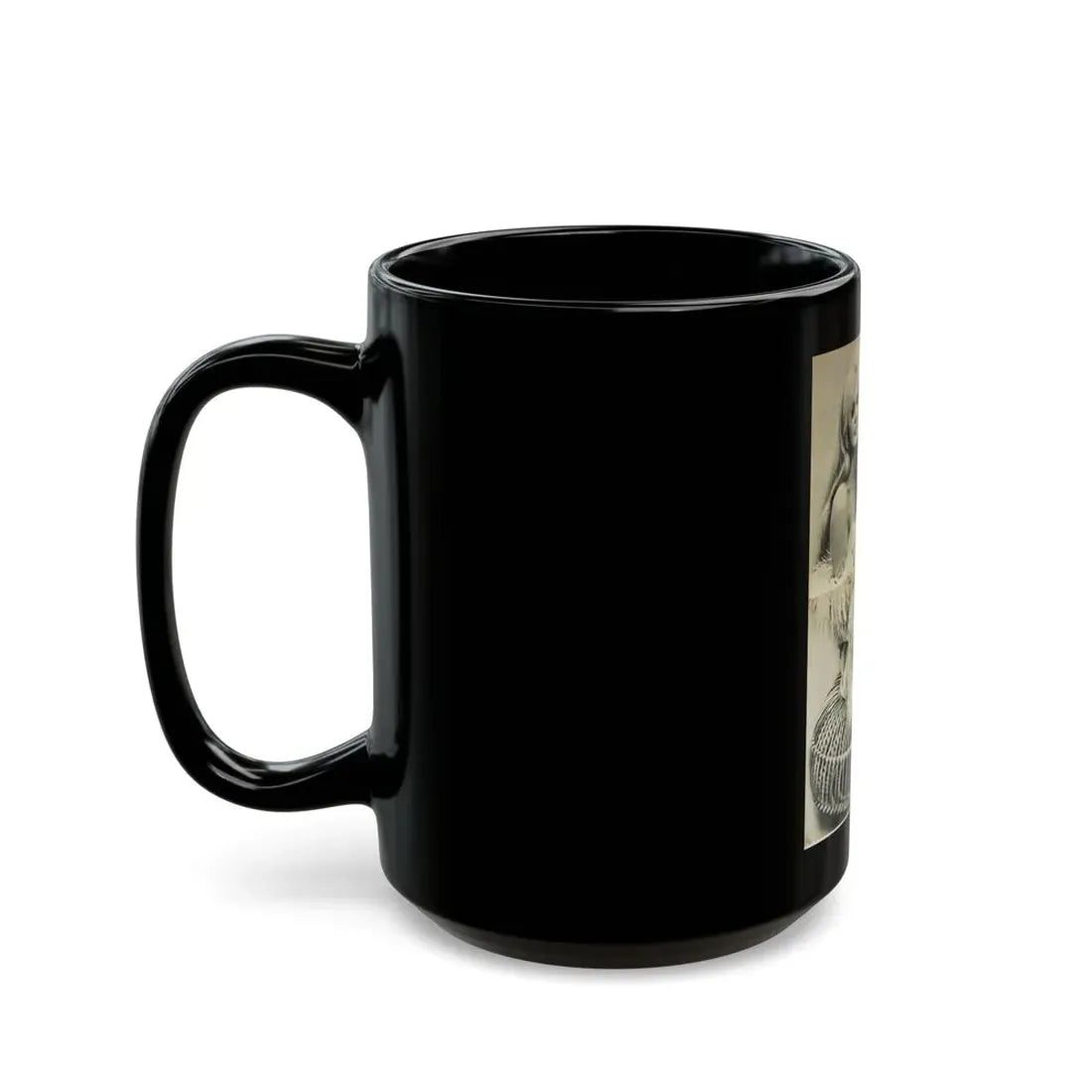 Pamela Tiffin #110 - Mag. Cover (Vintage Female Icon) Black Coffee Mug - Go Mug Yourself