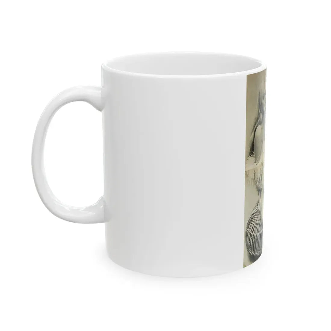 Pamela Tiffin #110 - Mag. Cover (Vintage Female Icon) White Coffee Mug - Go Mug Yourself