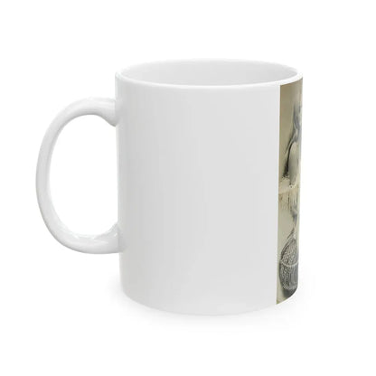 Pamela Tiffin #110 - Mag. Cover (Vintage Female Icon) White Coffee Mug - Go Mug Yourself