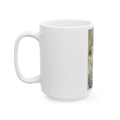 Pamela Tiffin #110 - Mag. Cover (Vintage Female Icon) White Coffee Mug - Go Mug Yourself