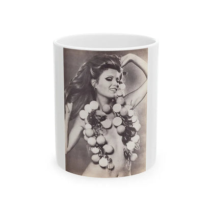 Pamela Tiffin #126 (Vintage Female Icon) White Coffee Mug-11oz-Go Mug Yourself