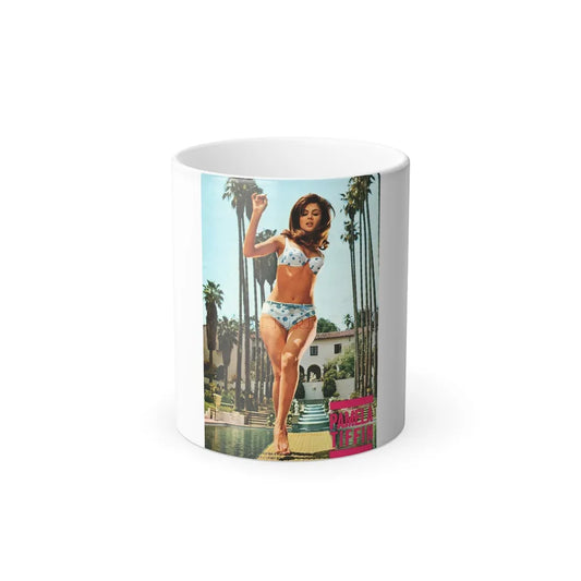 Pamela Tiffin #127 (Vintage Female Icons) Color Changing Mug 11oz-11oz-Go Mug Yourself