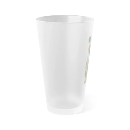 Pamela Tiffin #1271 (Vintage Female Icon) Frosted Pint Glass 16oz - Go Mug Yourself