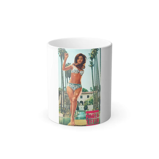 Pamela Tiffin #1271 (Vintage Female Icons) Color Changing Mug 11oz-11oz-Go Mug Yourself