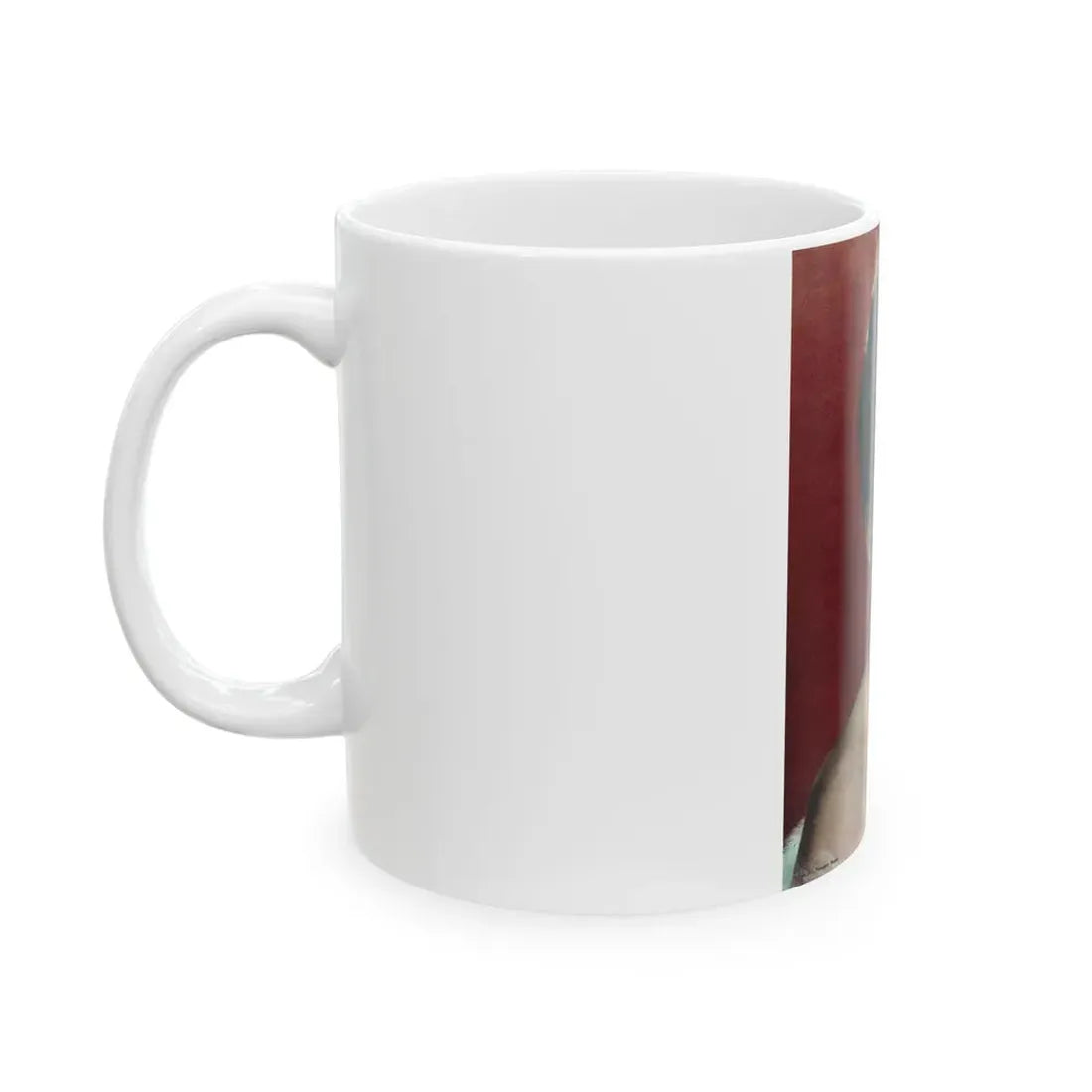 Pamela Tiffin #132 - Mag. Page (Vintage Female Icon) White Coffee Mug - Go Mug Yourself