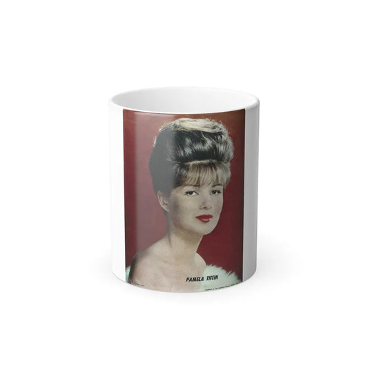 Pamela Tiffin #132 - Mag. Page (Vintage Female Icons) Color Changing Mug 11oz-11oz-Go Mug Yourself