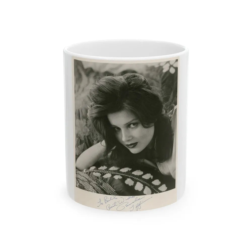 Pamela Tiffin #142 (Vintage Female Icon) White Coffee Mug-11oz-Go Mug Yourself