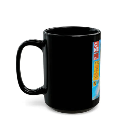 Pamela Tiffin #144 - Mag. Cover (Vintage Female Icon) Black Coffee Mug - Go Mug Yourself