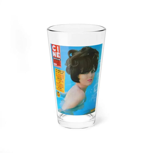 Pamela Tiffin #144 - Mag. Cover (Vintage Female Icon) Pint Glass 16oz 16oz - Go Mug Yourself