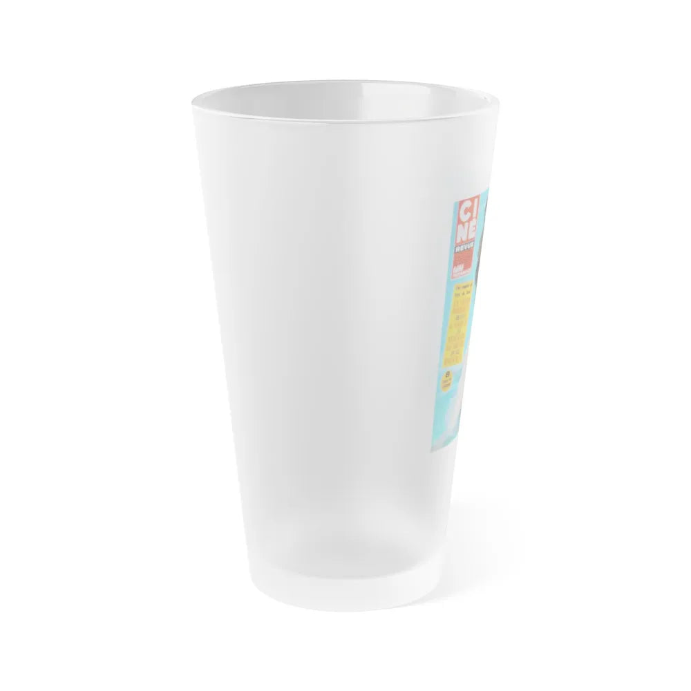 Pamela Tiffin #144 - Mag. Cover (Vintage Female Icon) Frosted Pint Glass 16oz-Go Mug Yourself
