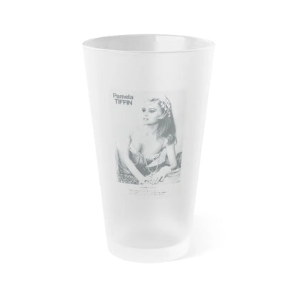 Pamela Tiffin #170 (Vintage Female Icon) Frosted Pint Glass 16oz-16oz-Frosted-Go Mug Yourself