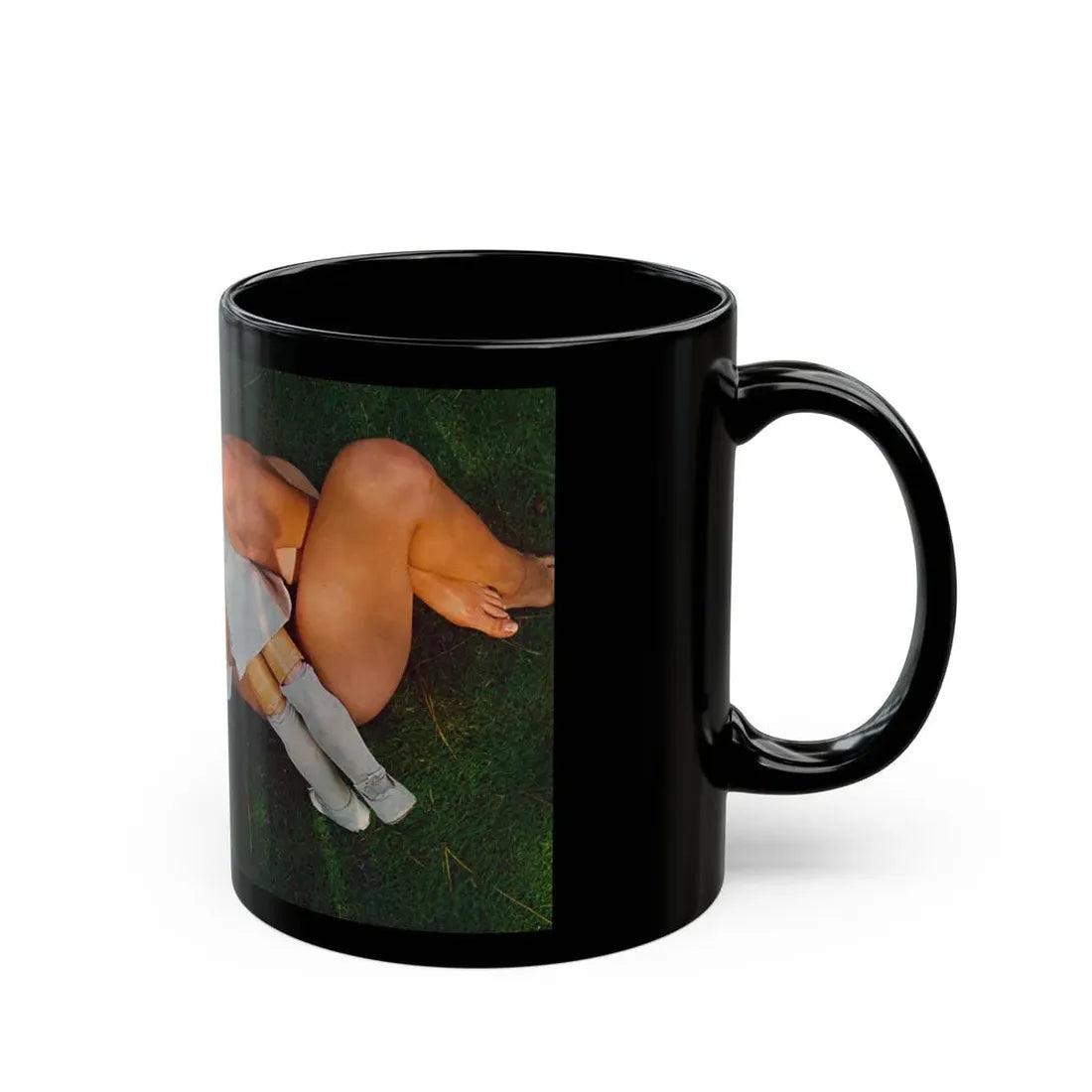 Pamela Tiffin #177 - Playboy February '69 Centerfold Photo (Vintage Female Icon) Black Coffee Mug - Go Mug Yourself