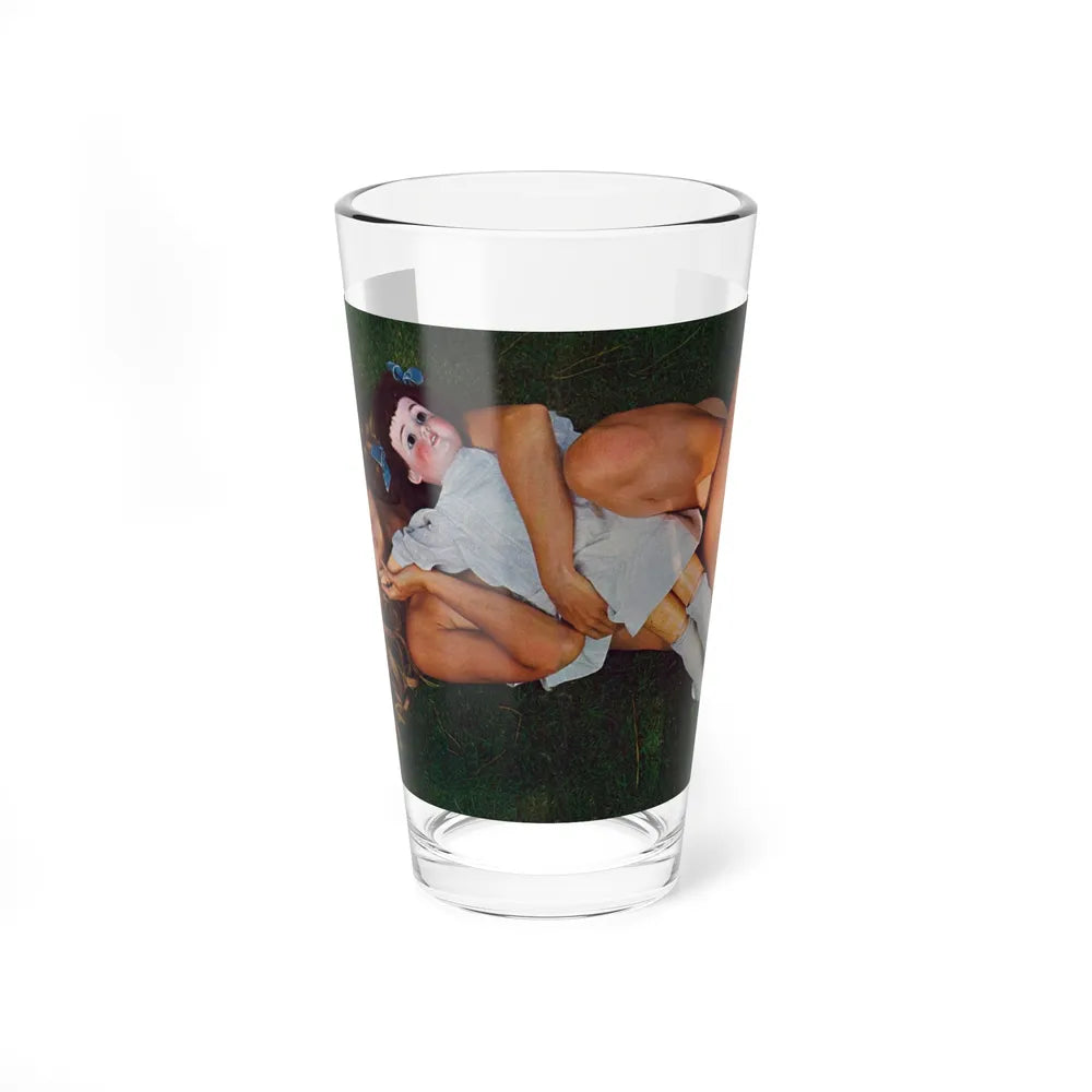 Pamela Tiffin #177 - Playboy February '69 Centerfold Photo (Vintage Female Icon) Pint Glass 16oz-16oz-Go Mug Yourself